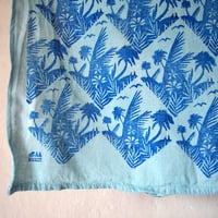 Image 2 of Palmwind / Küchentuch blautürkis