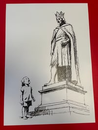 Rude Statue print 