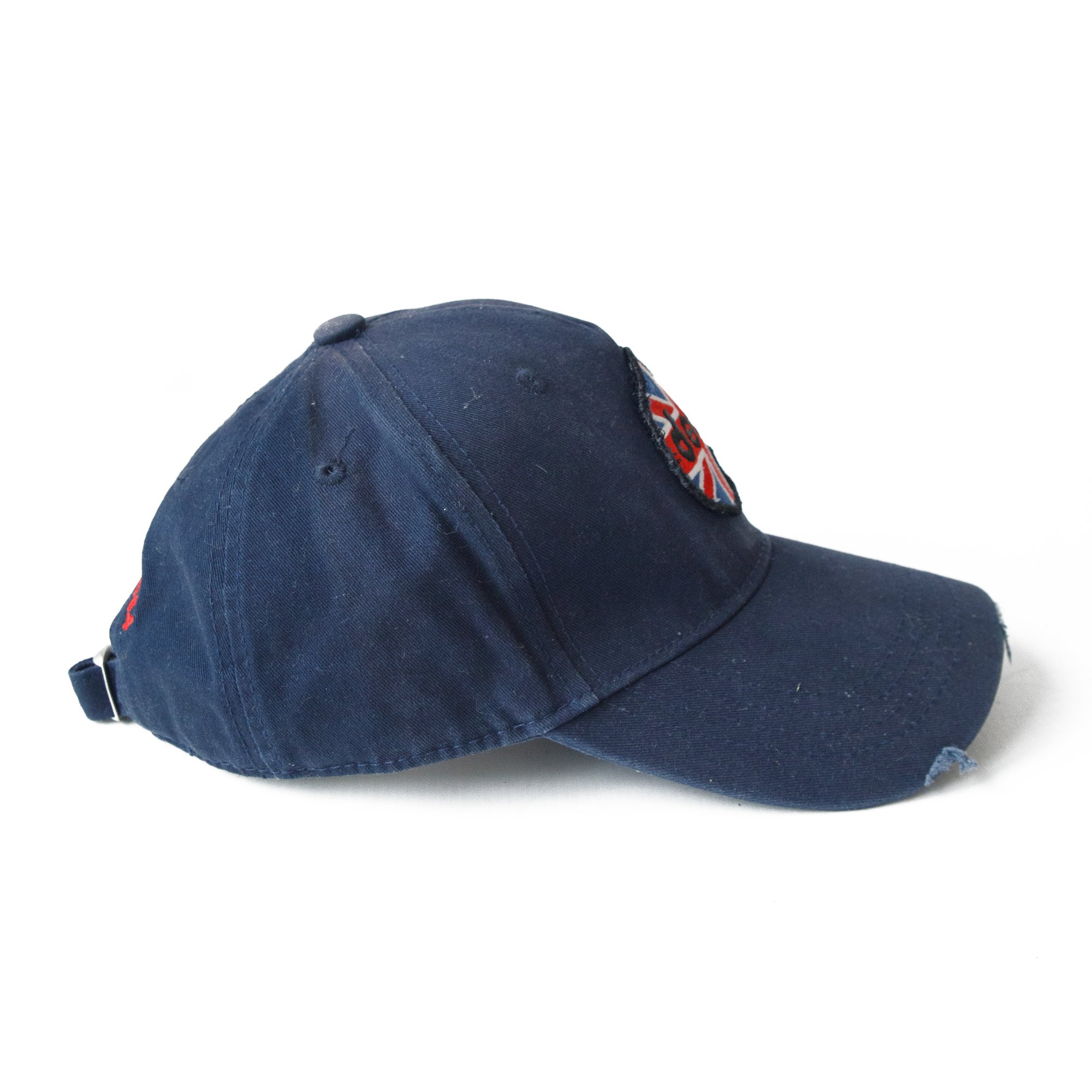 Image of Dsquared2 'Shxt Happens' Patch Navy Cap