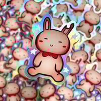 Image 1 of LAPINORUZ - STICKER HOLOGRAPHIQUE