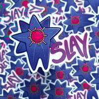 Image 1 of MEGA-STAROSS DU SLAY - STICKER PAILLETTE