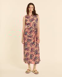 Image 1 of Vestido anudado Pink crabs  de Pepaloves