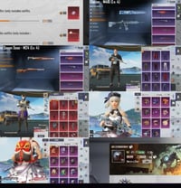 M416 GLACIER LEVEL 4 • M24 SEVEN SEAS LEVEL 4 • M762 UNICORN LVL 2 •