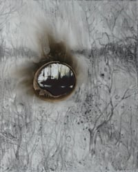 Image 1 of "When Time is Deep" original framed painting