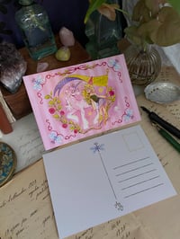 Image 3 of Glossy Postcard | "Carriers of Spring" 🗝️⋆｡𖦹°‧