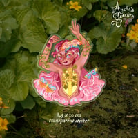 Image 1 of Transparent Sticker | "Carriers of Spring" 🗝️⋆｡𖦹°‧