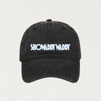 Image 1 of SHOWADDYWADDY CAP - BLACK/LIGHT BLUE
