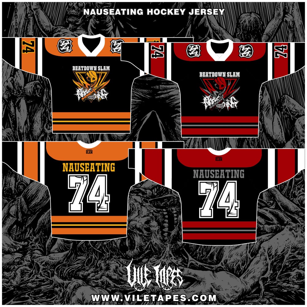 NAUSEATING HOCKEY JERSEY