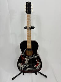 Image 2 of "Lone Ranger" stencil guitar! (FULLY SERVICED)