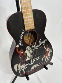 Image 1 of "Lone Ranger" stencil guitar! (FULLY SERVICED)