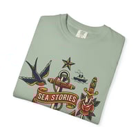 Image 12 of Sea Stories Anchor T-Shirt — Nautical Tattoo-Inspired Graphic Tee