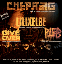 CHEPANG + LILIxELBE + GIVE OVER + PLEB (01.08.26, LEEDS)