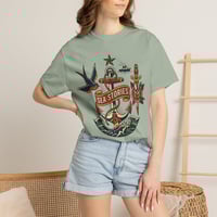 Image 13 of Sea Stories Anchor T-Shirt — Nautical Tattoo-Inspired Graphic Tee