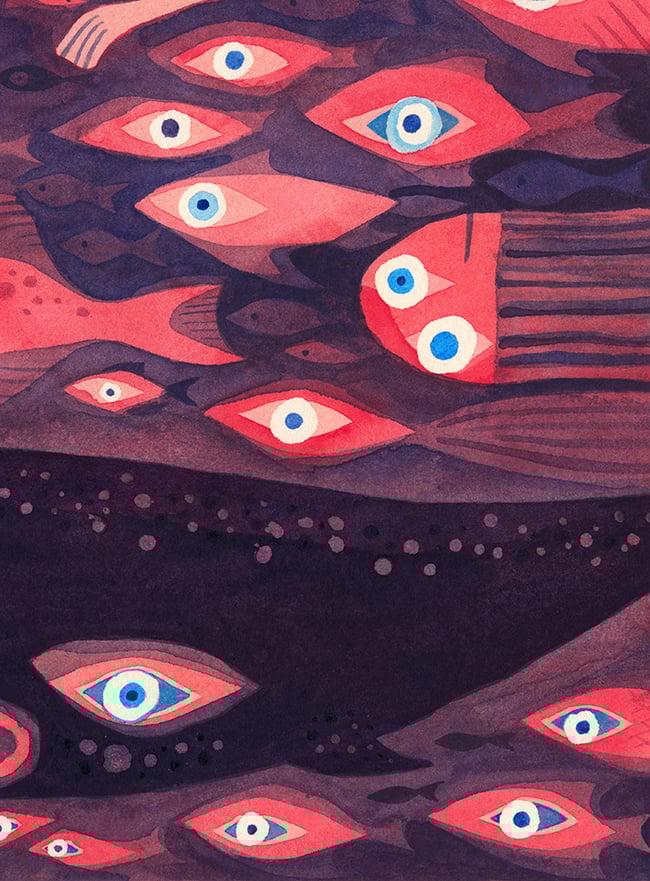 Original painting: Mysteries of the Deep