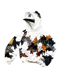 Image 1 of Re-worked 1 of 1 Batik Heritage Stitch Storm Hoodie Size L