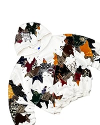 Image 7 of Re-worked 1 of 1 Batik Heritage Stitch Storm Hoodie Size L