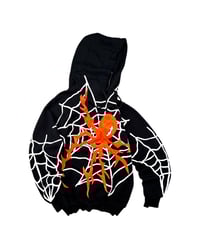 Image 1 of Re-worked 1 of 1 Inferno Web Phantom Hoodie Size L