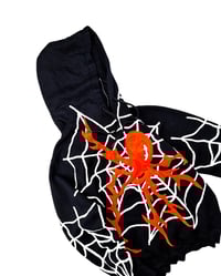 Image 3 of Re-worked 1 of 1 Inferno Web Phantom Hoodie Size L