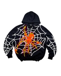 Image 8 of Re-worked 1 of 1 Inferno Web Phantom Hoodie Size L