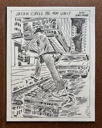 Jason Isbell Original Sketch - NYC 2024
