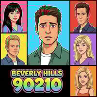 Image 11 of 📺✨ Nostalgic TV Show 3D UV Printed Magnets (2.5" x 2.5")