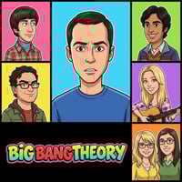 Image 16 of 📺✨ Nostalgic TV Show 3D UV Printed Magnets (2.5" x 2.5")