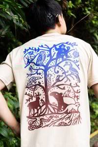 Image 4 of Keep Native Forest silkscreen shirt