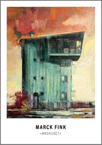 Image 6 of Kunstkort med fire forskellige motiver fra København / A5