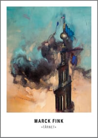 Image 9 of Kunstkort med fire forskellige motiver fra København / A5