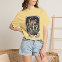 Image 10 of Moonlit Meadow Mushroom T-Shirt — 'Moonlit Meadow' Graphic Tee