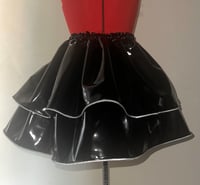 Image 1 of pvc zipper hem skirt