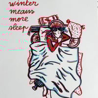 Image 2 of Winter - A4 - LASER PRINT