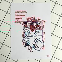Image 3 of Winter - A4 - LASER PRINT