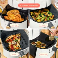Image 2 of Beautiful 6qt Air Fryer with TurboCrisp Technology