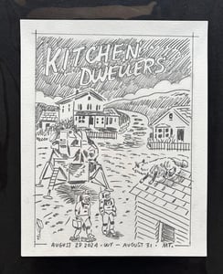 Image of Kitchen Dwellers Original Sketch - 2024