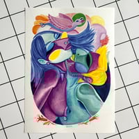 Image 5 of Homme, Femme, Oiseau - A4 - LASER PRINT