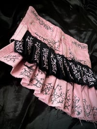 Image 3 of Pink Upcycled Skirt (S-8) 