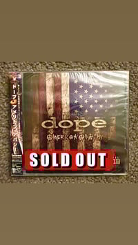 Image 1 of Dope - "American Apathy" Album (Japanese Version)