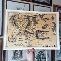 Image 1 of Middle Earth Map A3 OFFER