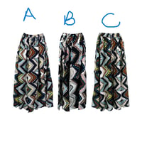 Image 2 of African Print Flared Skirts 