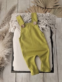Image 1 of Newborn romper for photo shoots | Dylan | yellow green