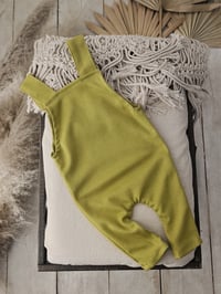 Image 3 of Newborn romper for photo shoots | Dylan | yellow green