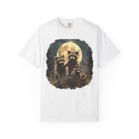 Image 3 of Raccoon Family Moonlight T-Shirt
