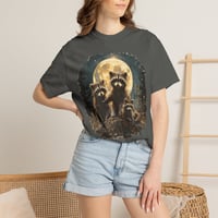 Image 12 of Raccoon Family Moonlight T-Shirt