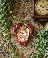 Image 1 of 💖 ‘You are enough’ heart  ✿ Χάρτινη καρδιά 'You are enough'