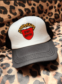 Leopard Tongue Trucker Hat