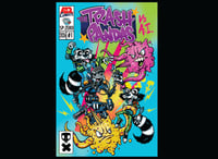The Trash Pandas Vs A.I. Comic Cover A