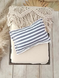 Image 1 of Newborn posing pillow for.photoshoot | off white and grey