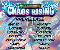 Chaos Rising Prerelease Tournament (Event Entry)