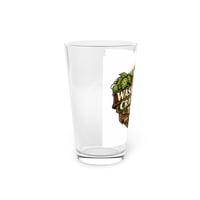 Image 2 of Washington Craft Brew Talk Pint Glass – 16oz Beer Glass with Hops & Cheers Badge